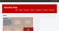 Desktop Screenshot of parkettiliikewitick.fi